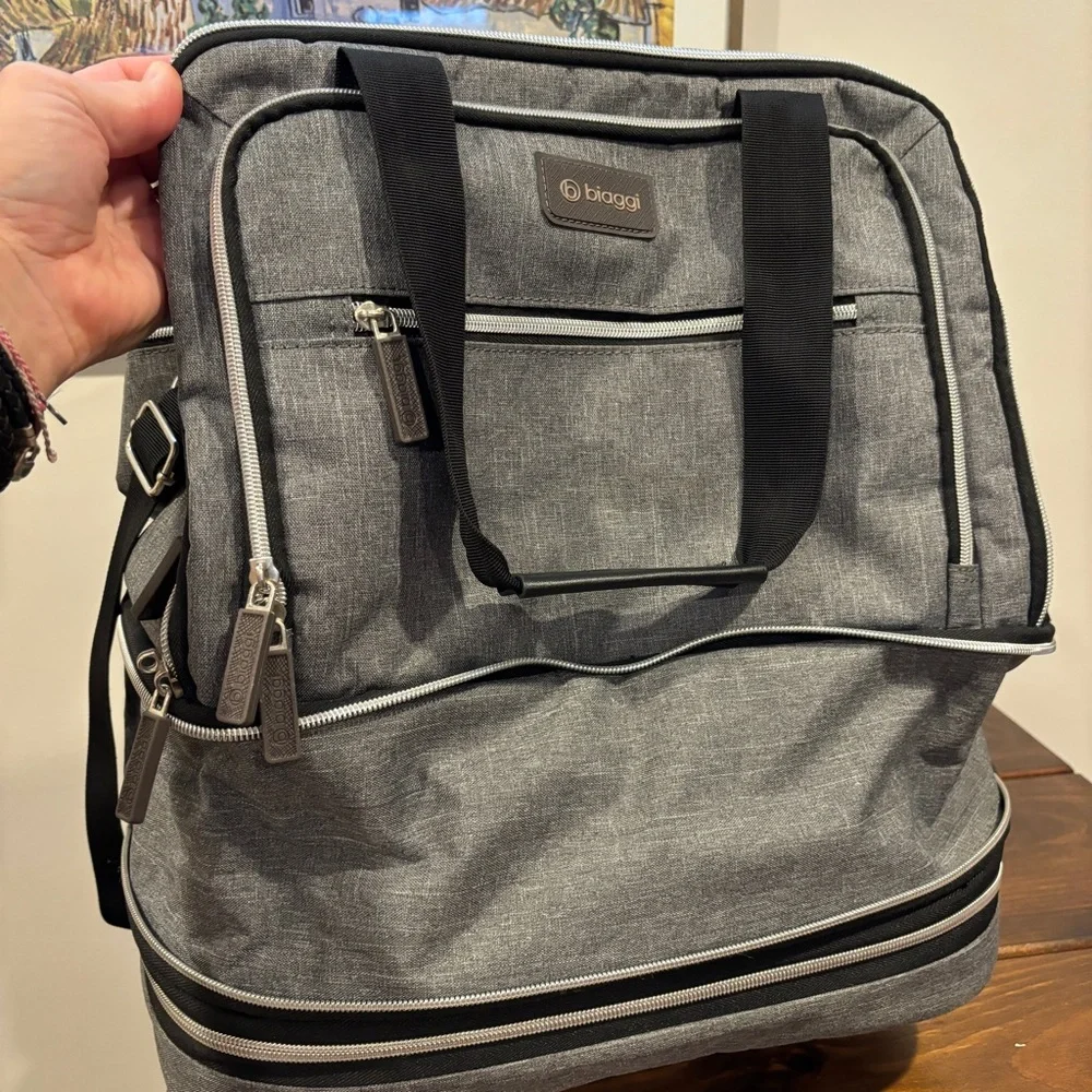 Biaggi Gray Travel Organizer Bag
